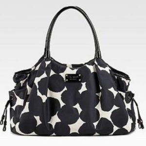 💋Kate Spade black and white Stevie bag‼️😍