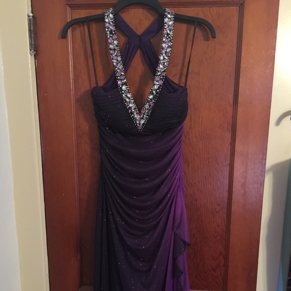NWT Long Purple Prom/Homecoming Dress