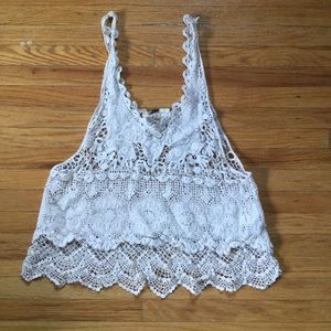 Lace Boho Top