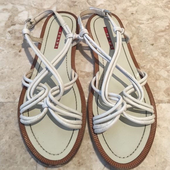 Authentic Prada Strap Sandals
