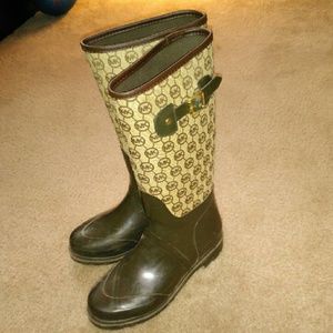 Michael Kors rain boots size 8