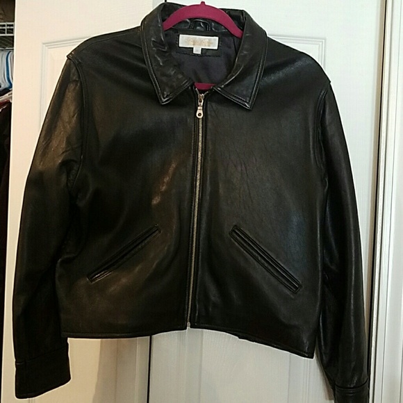 Leather jacket