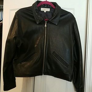 Leather jacket