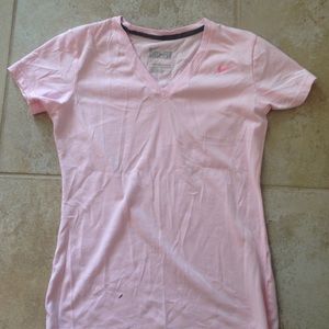 Light pink Nike Dri-fit Tee