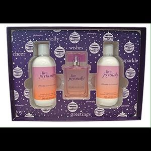Philosophy Live Joyously 3 piece set