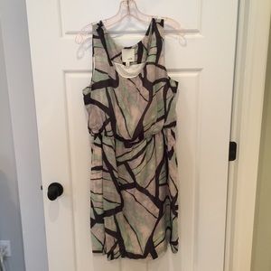 Anthro odille dress SZ M soft flowing fabric