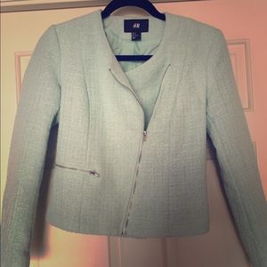 Sparkly Mint Green Blazer
