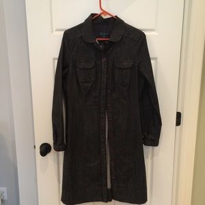 BODEN SZ 10 button up demin  dress