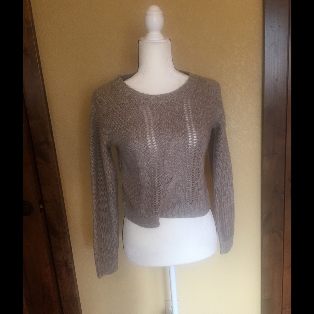 Forever 21 Cropped Knit Sweater