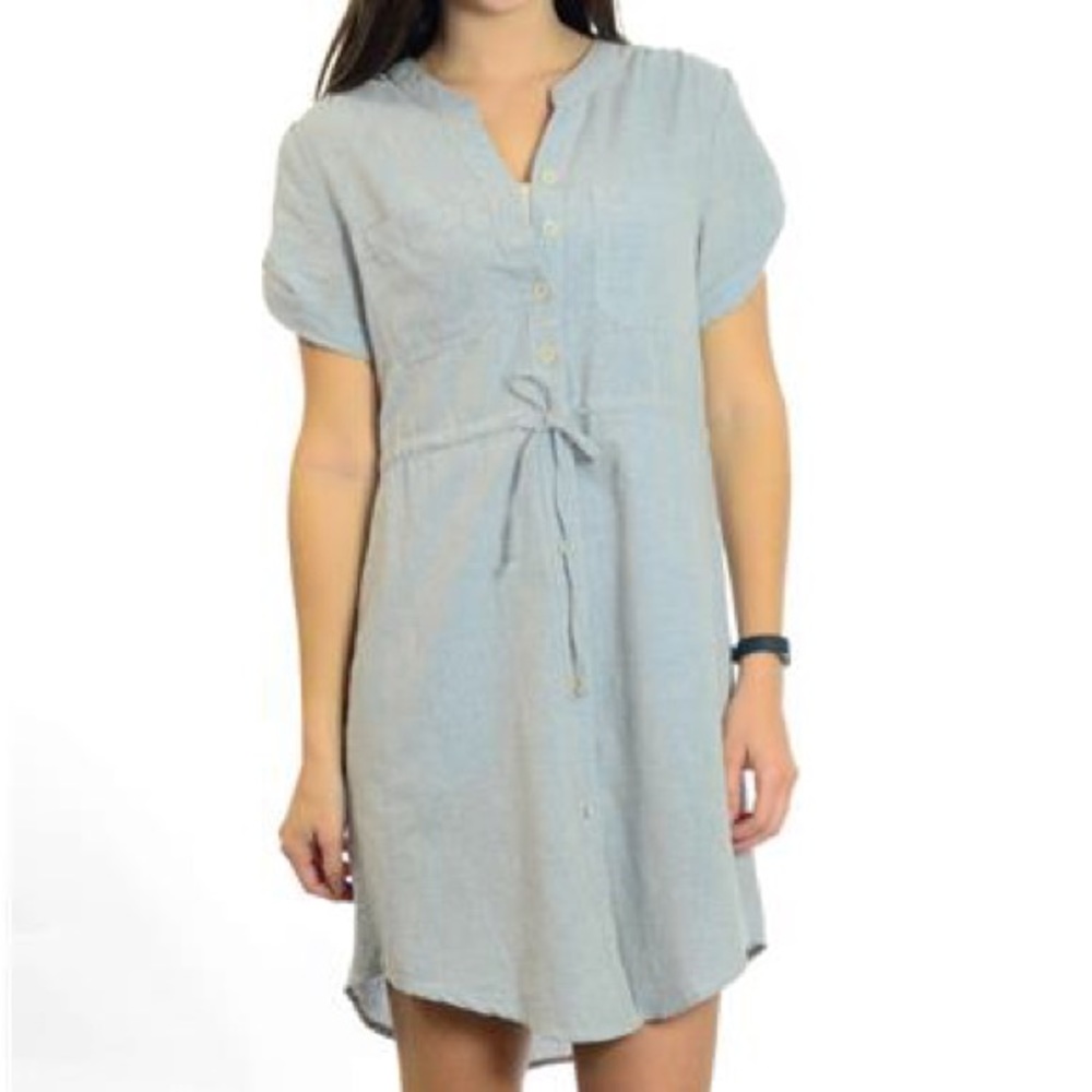 Anthropologie Chambray Dress