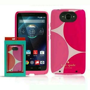 NEW Kate Spade Dual Layer Droid Turbo Case