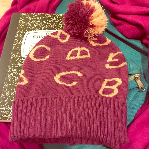 BCBGeneration Scrabble Logo Cuffed Beanie