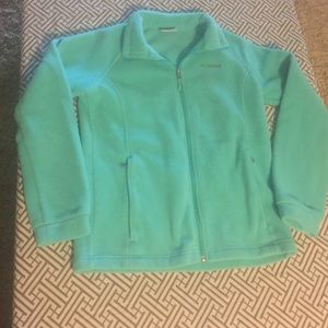 girls sz 14/16 Columbia zip up fleece jacket