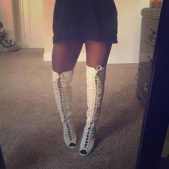 Thigh high boots