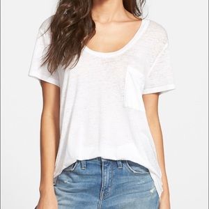 White Pocket Tee