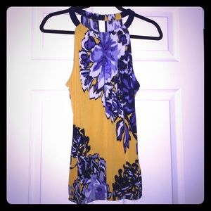 Tahari Floral Print Tank