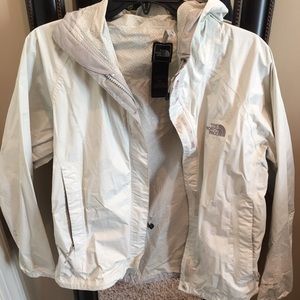North face rain coat