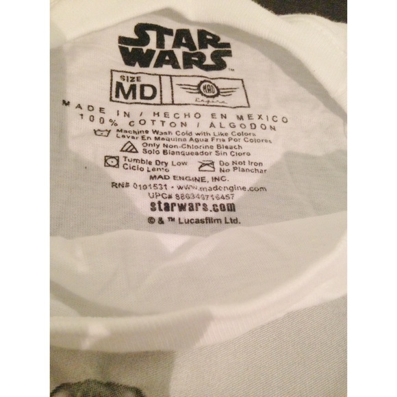 Star Wars Darth Vader Graphic Tee - Picture 3 of 3