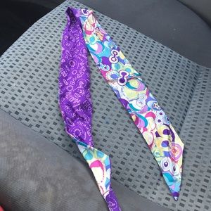 Coach pop c pony/bag scarf