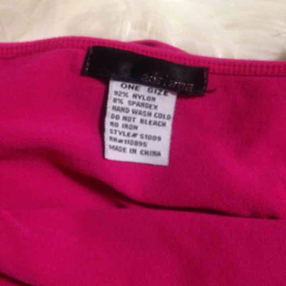 Fuscia Mini Dress or Top - Picture 3 of 3