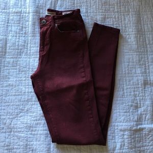 Bullhead high rise skinny jeans