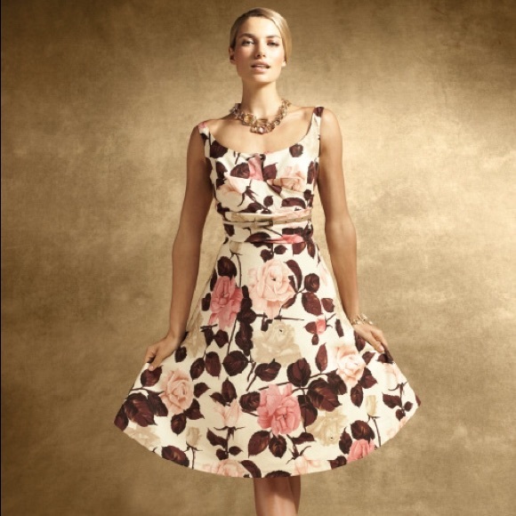 Talbots floral dress