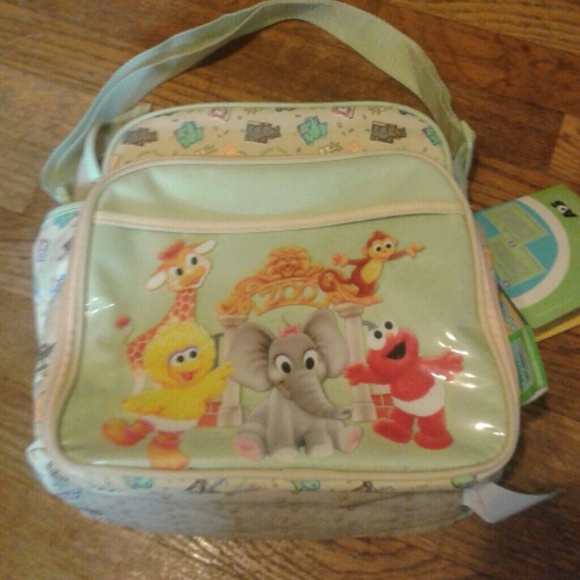 sesame street diaper bag