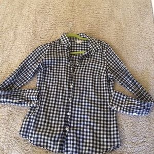 J. Crew gingham top