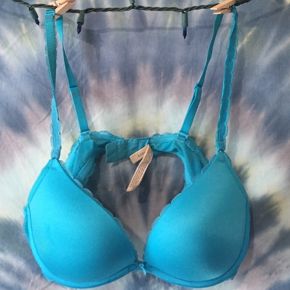 Blue bra