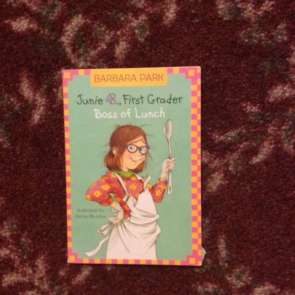 Junie B first grader boss of lunch book