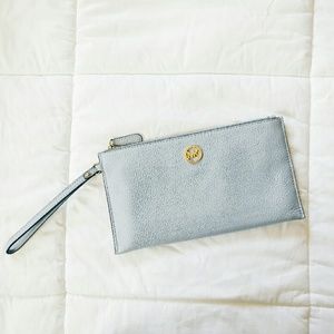 Michael Kors Bedford Large Leather Zip Wristlet