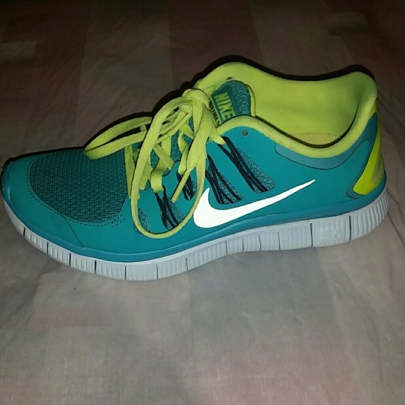 Nike free 5.0 turquoise