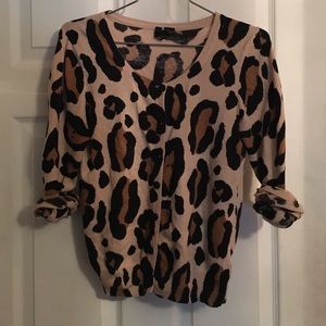 Cheetah cardigan!