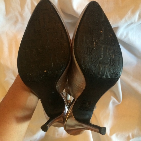 SoldRenee silver heels - Picture 4 of 4