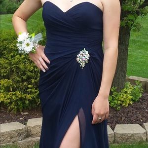 Alyce Navy Prom/Homecoming Dress
