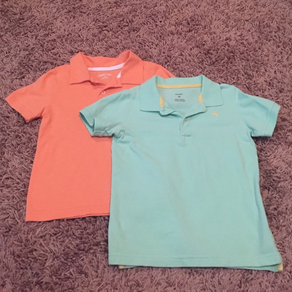 2 Boys size 4 collared shirts!