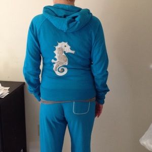 Twisted Heart seahorse hoodie