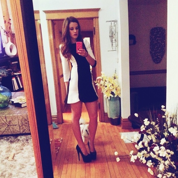 Zara Color Block Dress - Picture 4 of 4