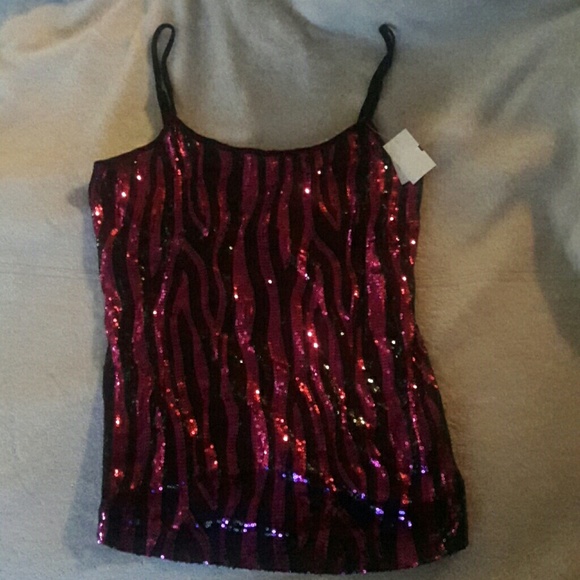 Sequin top