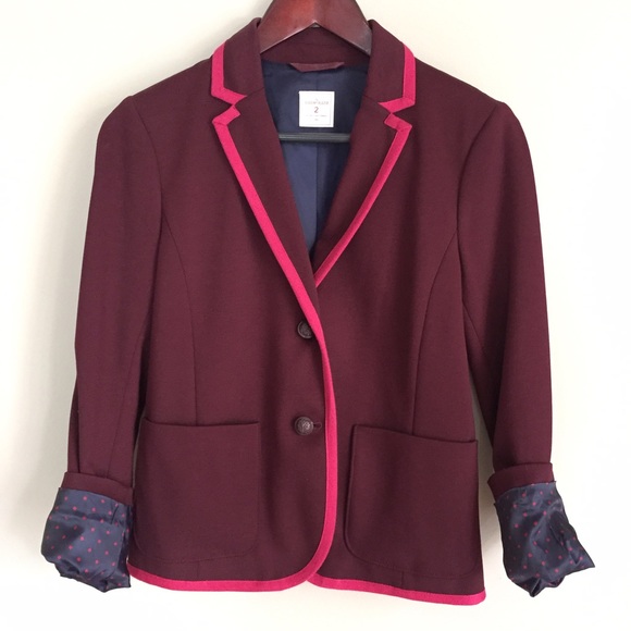 Gap Blazer, Gap Burgundy Jacket size 2