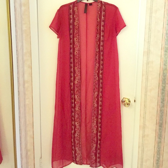 Sheer robe