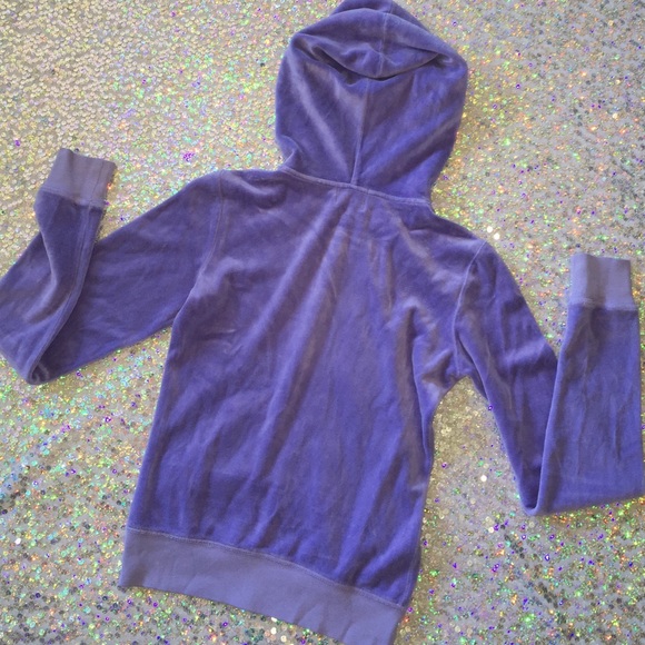 SOLD ^ Juicy Couture • Lavender Classic Velour Zip Up Hoodie - Picture 4 of 9