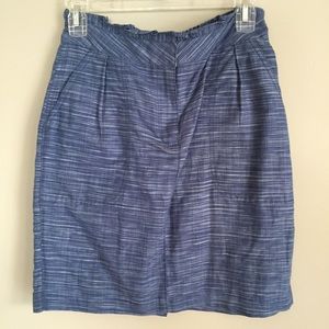 J. Crew Linen Skirt