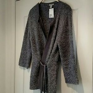 Adorable H&M Gray Wrap Sweater