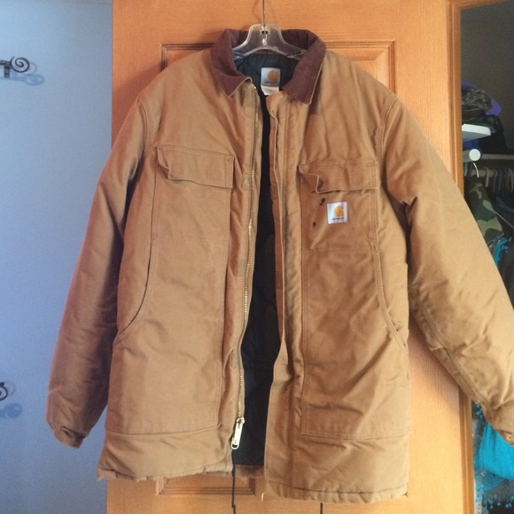 Mens brown Carhartt Jacket