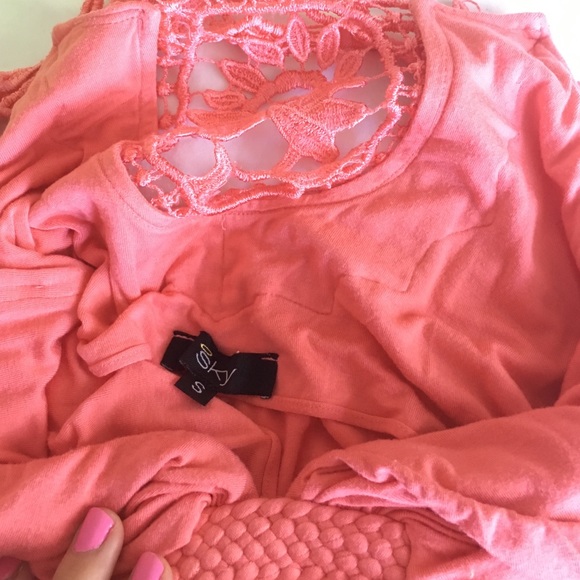 SKY sz small coral detailed back tank - Picture 2 of 4