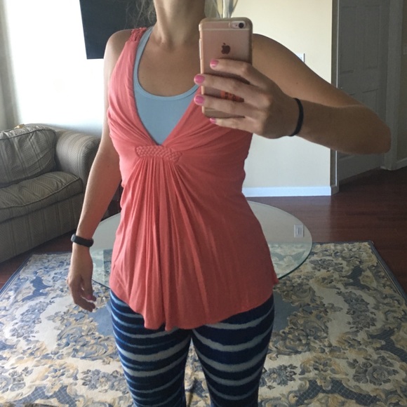 SKY sz small coral detailed back tank - Picture 4 of 4