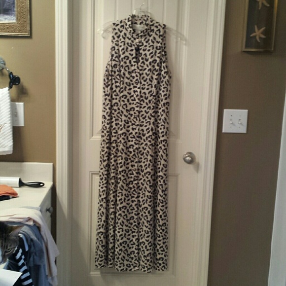 Gorgeous Leopard Print Long Dress