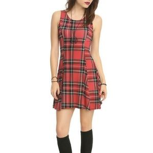 Plaid Skater Dress