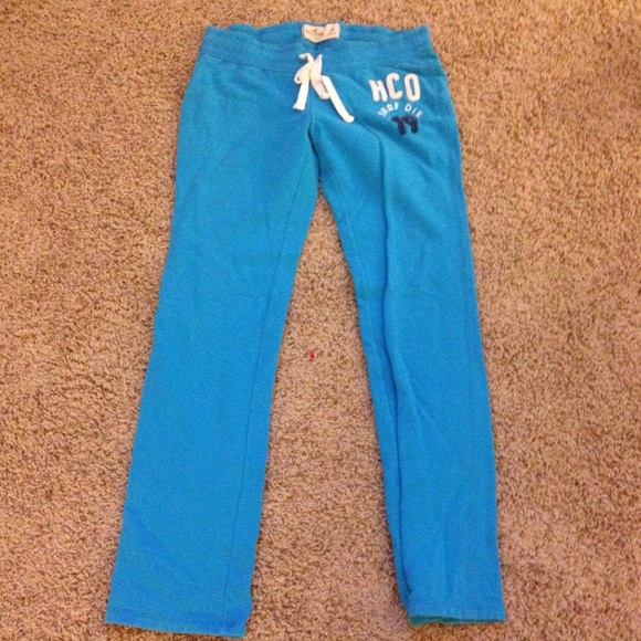 Hollister sweatpants blue